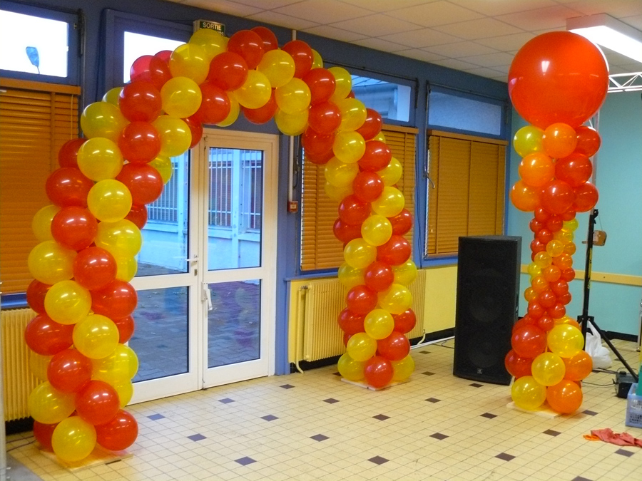 Décoration en ballons