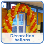 Décoration en ballons