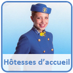 Hôtesses d'accueil